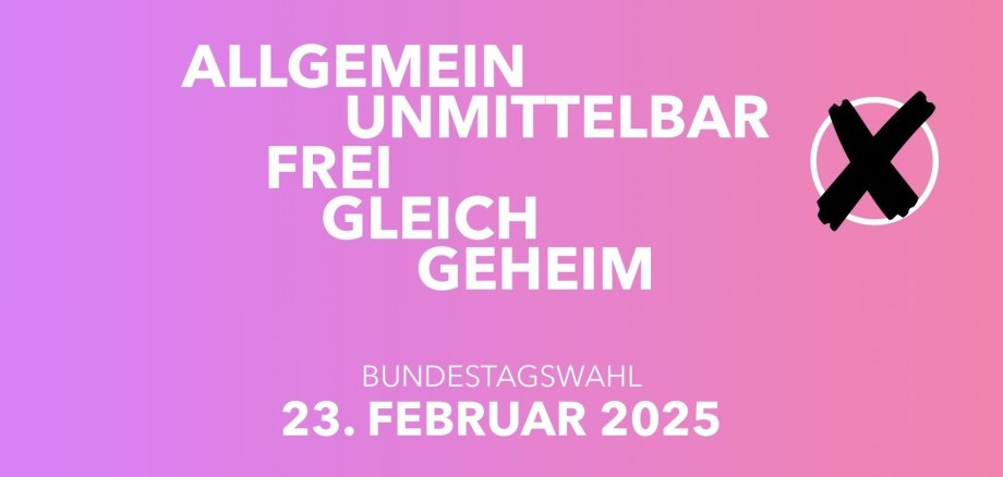 Aufruf zur Bundestagswahl am 23. Februar 2025 