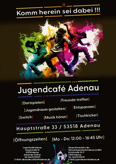 Flyer JugendCafe