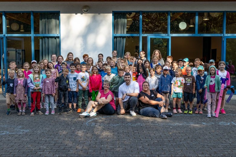 Gruppenfoto Bauernhof