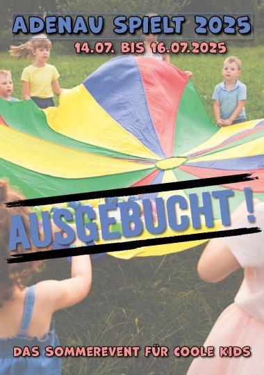 Adenau Spielt ausgebucht