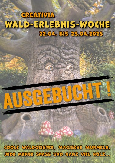 Waldwoche ausgebucht